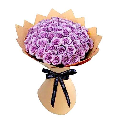51 Purple Roses - Product image