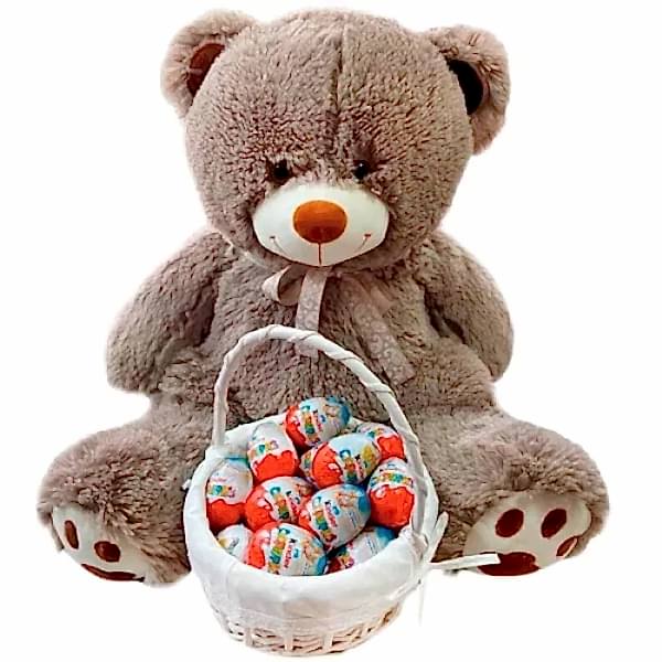 Kinder Chocolate And Teddy Bear - Product image