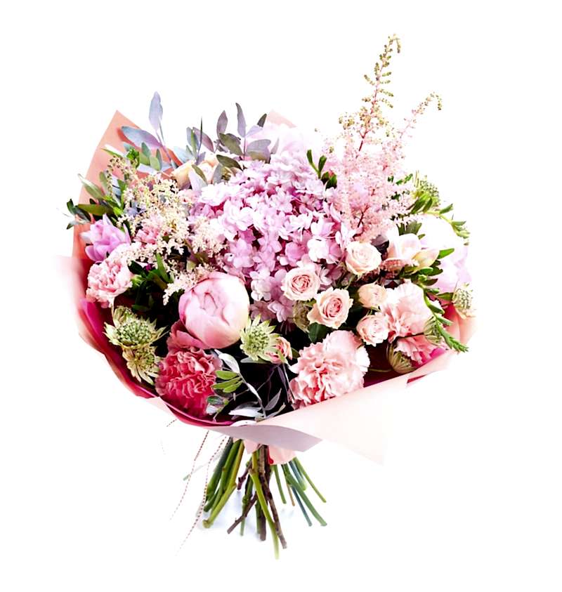 Bouquet mix with hydrangea - Product image