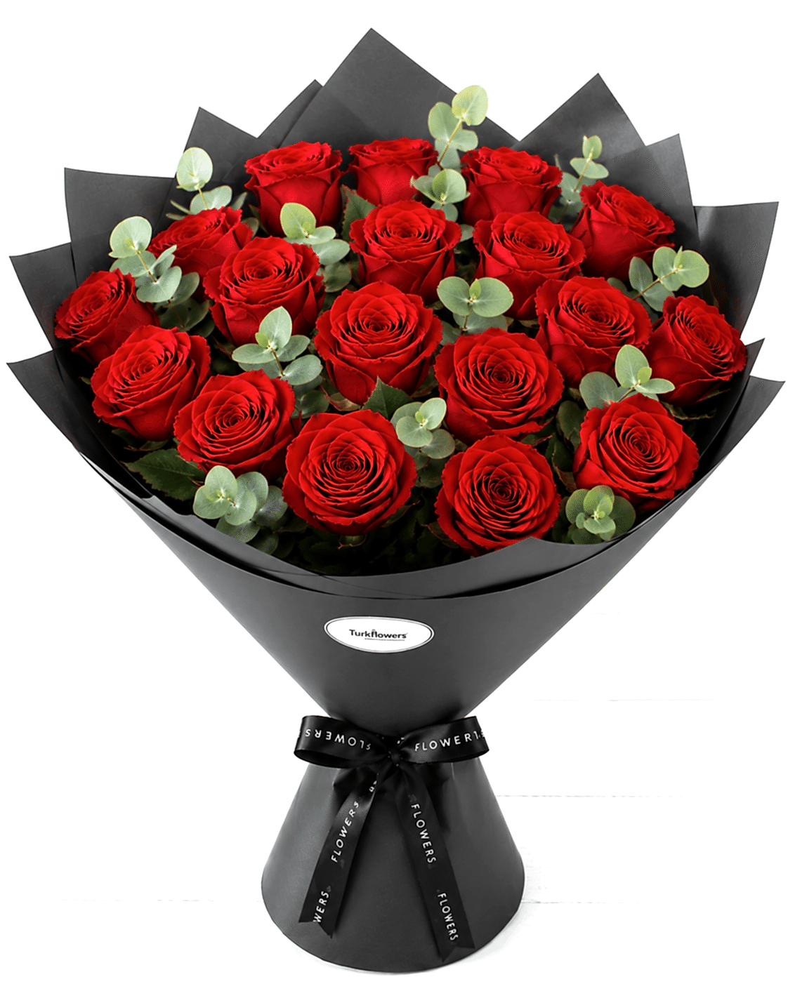 Classic Beauty - Red Roses Bouquet - Gallery image