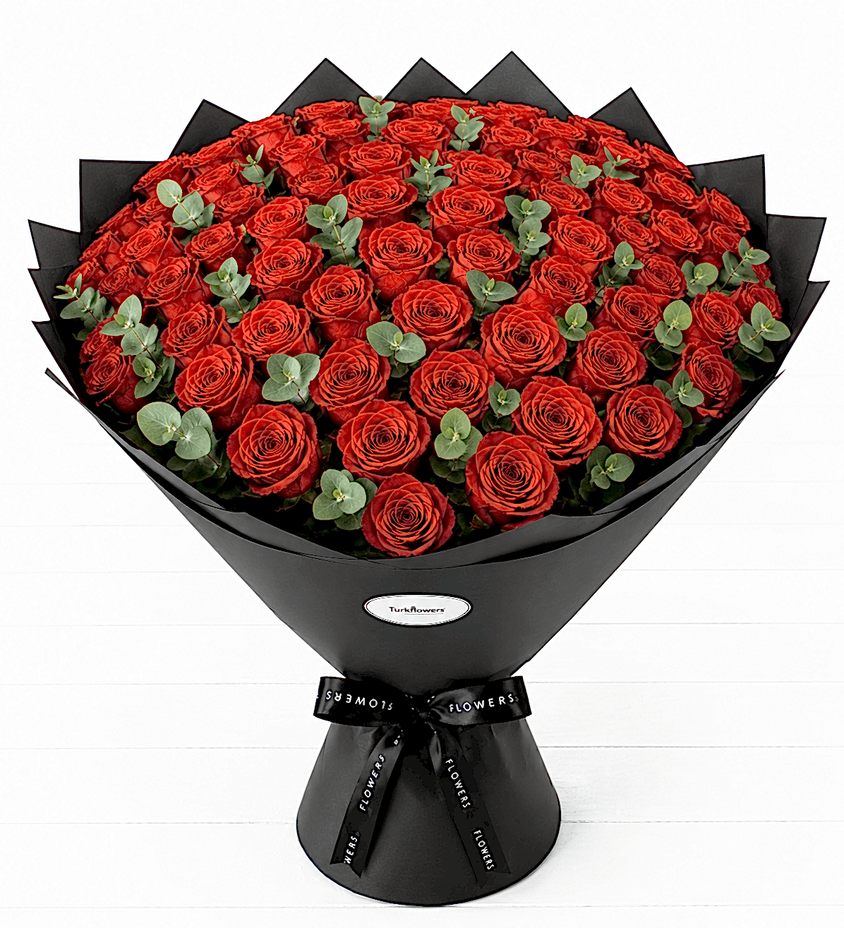Classic Beauty - Red Roses Bouquet - Gallery image