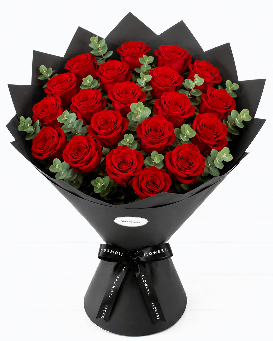 Classic Beauty - Red Roses Bouquet - Gallery image