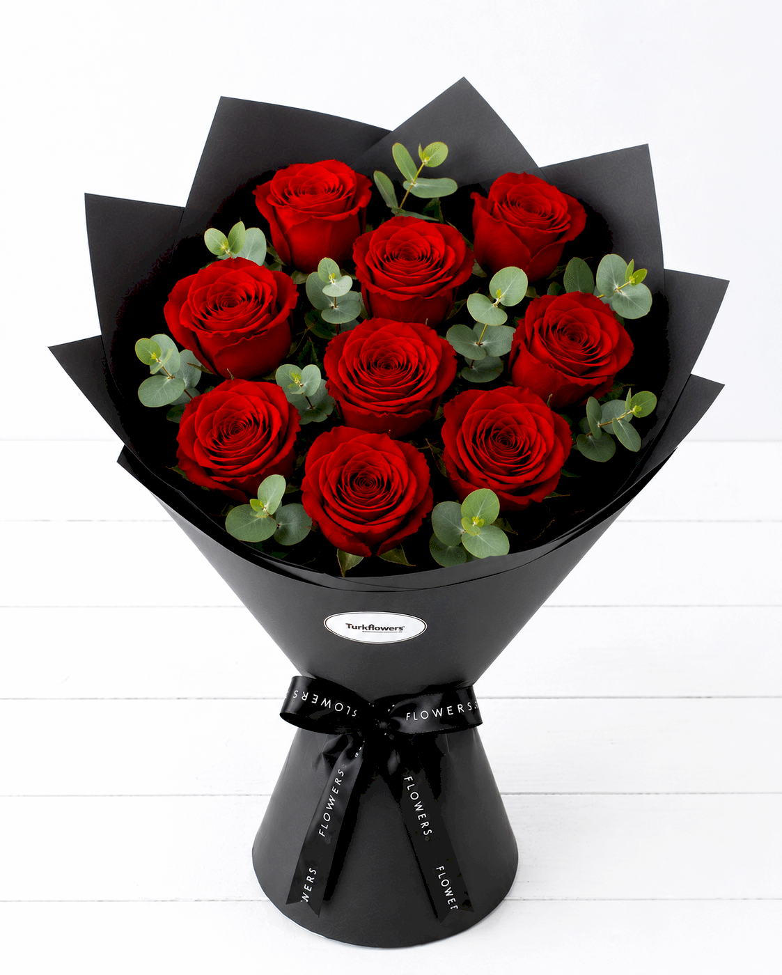 Classic Beauty - Red Roses Bouquet - Gallery image