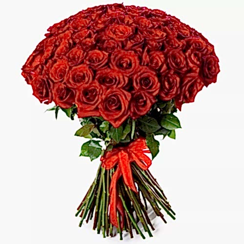 101 Red Local Roses - Roses