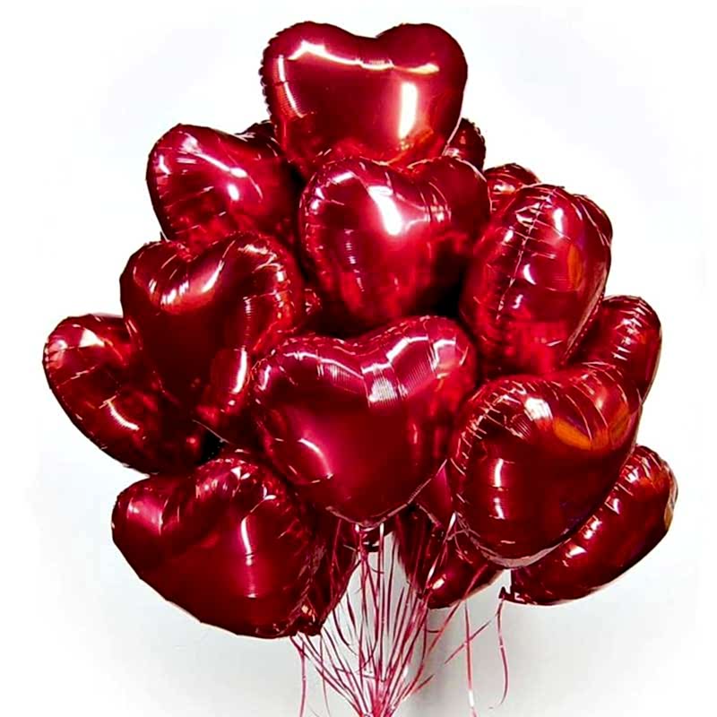 11 Pcs helium balloons - Gift & Flowers