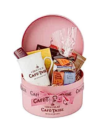 Hot Chocolate Basket - Congratulations Flowers