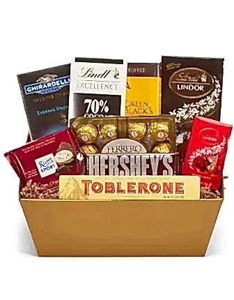 Luxury Chocolate Gift Basket - Flower delivery in Azərbaycan