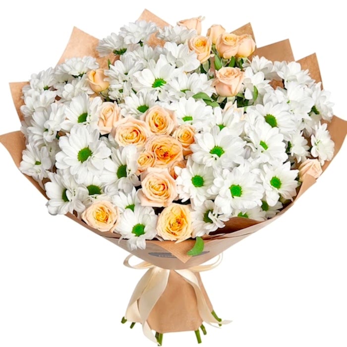 Daisies and Spray Roses - Congratulations Flowers