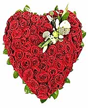 Heart Roses - 50 Red Roses - Congratulations Flowers