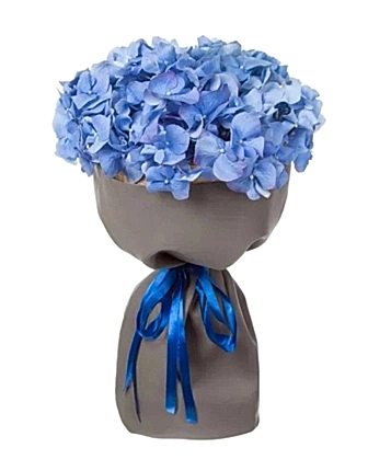 Blue Hydrangea Bouquet - Congratulations Flowers