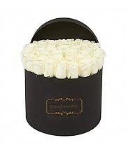 White Roses in Box - Congratulations Flowers