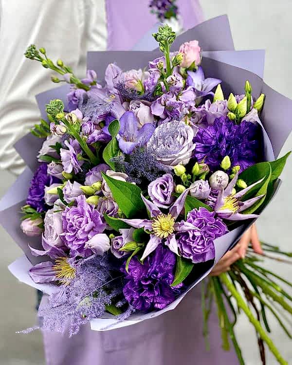 Lilac mix Bouquet - Spring flowers