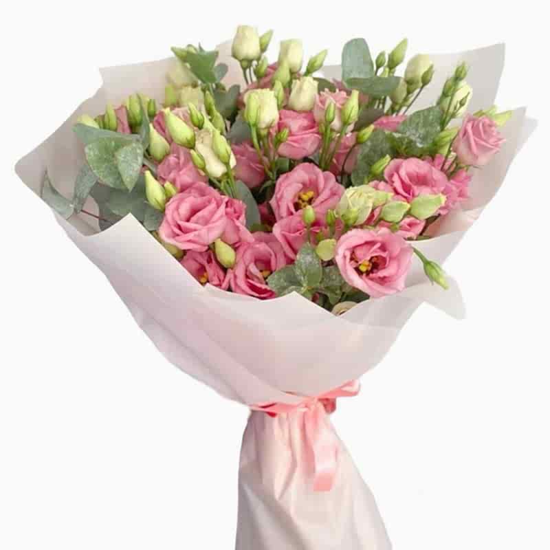 Pink Lisianthus Bouquet - Lysianthuses