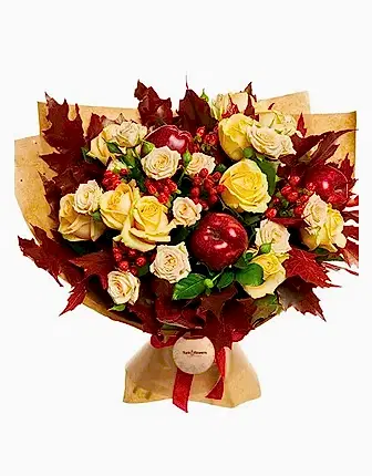 Golden Autumn - New Year Flowers