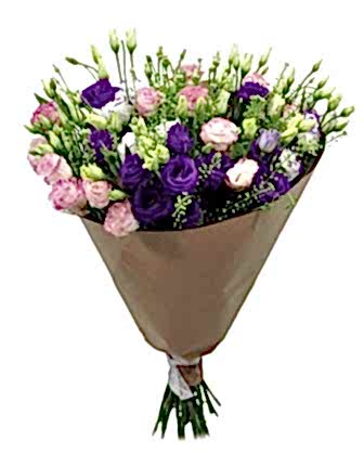 Bouquet Lisyantus - Congratulations Flowers