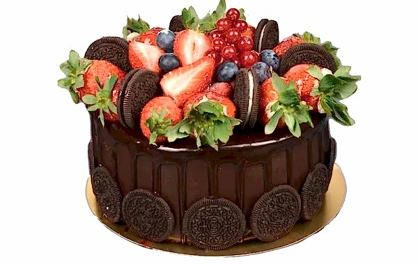 Strawberry cake 4 - 5  people - Flower delivery in Azərbaycan