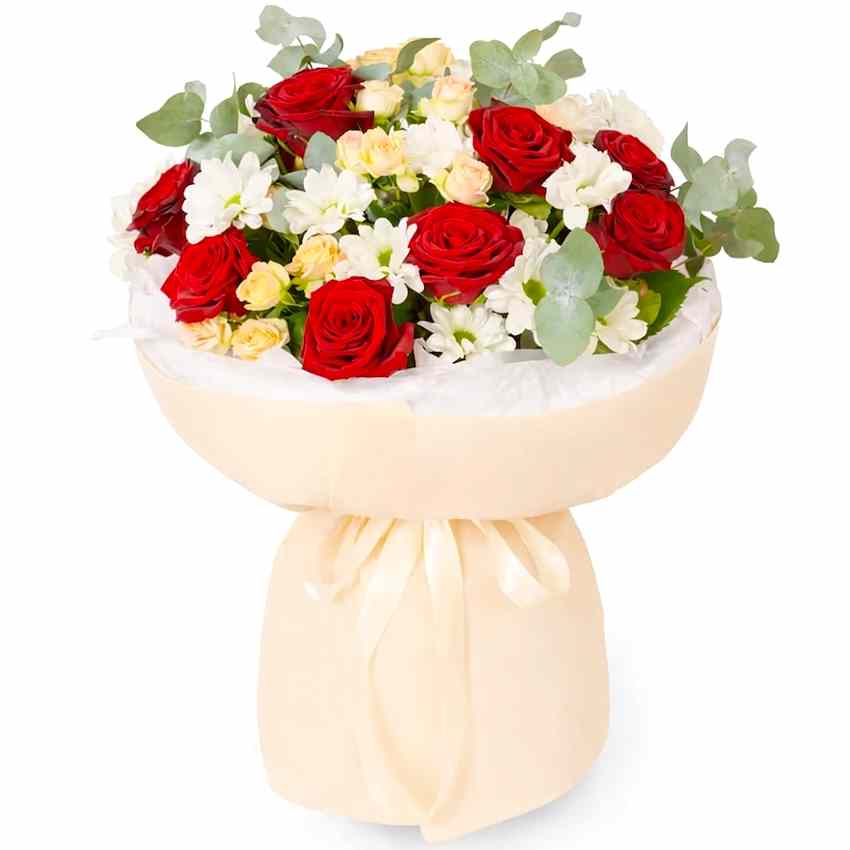 Velvet Romance Bouquet - Birthday Flowers